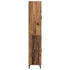 vidaXL Highboard Wandmontiert Altholz 69,5 x 34 x 180 cm Holzwerkstoff
