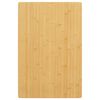 vidaXL Tischplatte 40x60x2,5 cm Bambus
