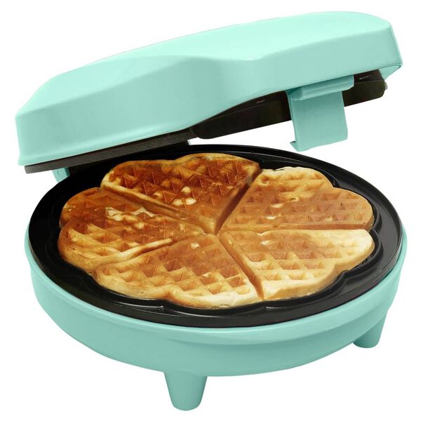 Bestron Waffeleisen ASW217M 700 W Minzgr&uuml;n