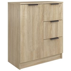 vidaXL Sideboard Sonoma-Eiche 60x30x70 cm Holzwerkstoff