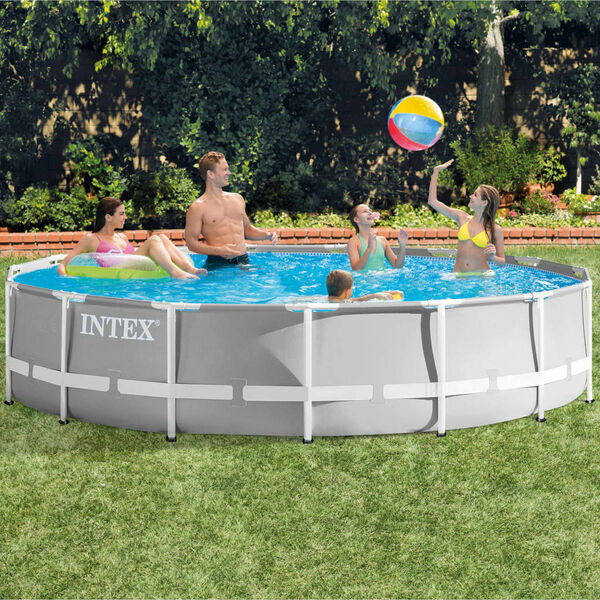 Intex Prism Frame Swimmingpool-Set Rund 457 x 107 cm 26724GN