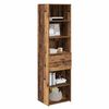 vidaXL Highboard Altholz 50 x 42,5 x 185 cm Holzwerkstoff