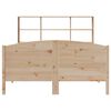 vidaXL Massivholzbett mit Regal ohne Matratze 160x200 cm Kiefer
