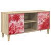 vidaXL TV-Schrank AACHEN 102 x 33 x 50 cm Sonoma Holzwerkstoff