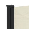vidaXL Seitenmarkise Ausziehbar Creme 120x600 cm