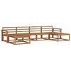 vidaXL Outdoor-Sofagarnitur 6 stk. Natur Massivholz Akazie