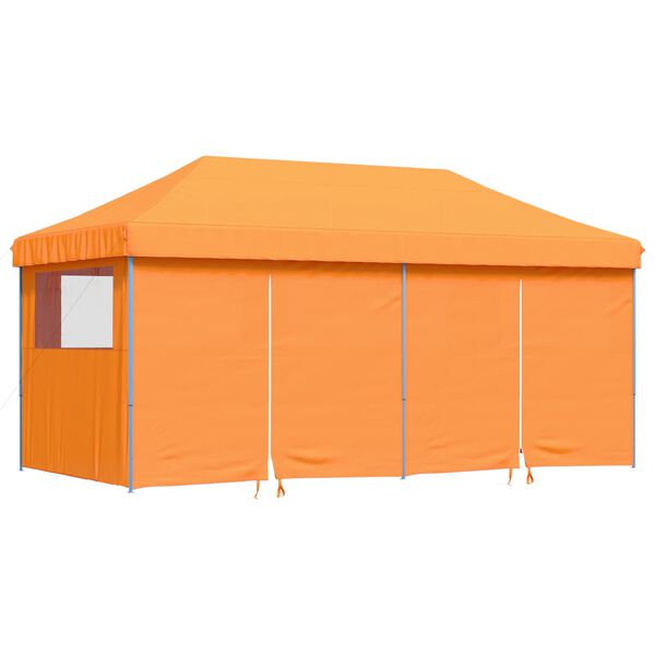vidaXL Party-Zelt Orange 292 x 580 x 315 cm Oxford-Stoff