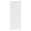 Plissee Faltrollo Rollo Plisseerollo 40x125cm Wei&szlig;