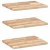 vidaXL Schweberegale 3 Stk. 40x30x2 cm Massivholz Akazie Unbehandelt