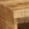 vidaXL TV-Wandschrank 100x30x19 cm Raues Mangoholz