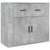 vidaXL Highboard Betongrau Holzwerkstoff