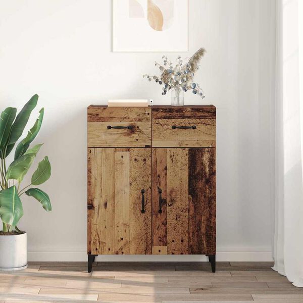 vidaXL Sideboard Altholz 69,5 x 34 x 90 cm Holzwerkstoff