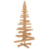 vidaXL Holz Weihnachtsbaum KOTKA 120 cm Massives Kiefernholz