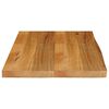 vidaXL Tischplatte mit Baumkante 90x60x3,8 cm Massivholz Mango