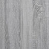vidaXL Highboard Grau Sonoma 50x42,5x185 cm Holzwerkstoff