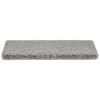 vidaXL Stufenmatten 20 Stk. 65x21x4 cm Grau Rechteckiger Rand