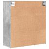 vidaXL Schuhschrank Betongrau 77,5 x 30 x 83,5 cm Holzwerkstoff
