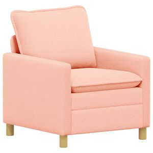 vidaXL Sofa Rosa 76 x 81 x 87,5 cm Stoff