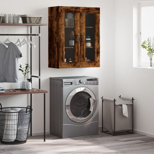 vidaXL Wandschrank R&auml;uchereiche 69,5x34x90 cm