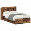 vidaXL Bettgestell mit Stauraum Altholz 120 x 200 cm Holzwerkstoff