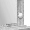 vidaXL Schminktisch Graues Sonoma 75,5 x 41 x 135 cm Holzwerkstoff