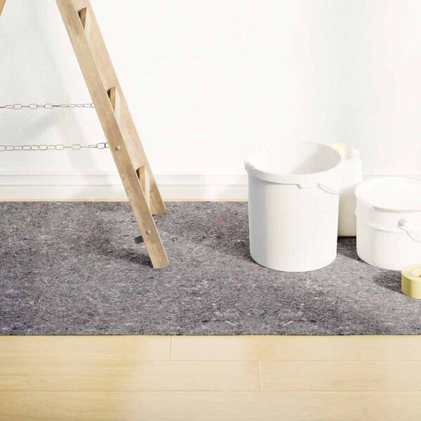 vidaXL Rutschfeste Malervliese 2 Stk. 10 m 280 g/m&sup2; Grau