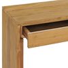 vidaXL Konsolentisch 100x35x75 cm Teak Massivholz