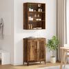 vidaXL Highboard 2 pcs Altholz Holzwerkstoff