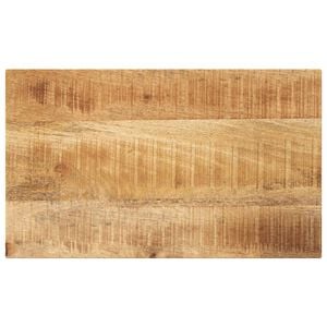 vidaXL Tischplatte 40x20x2,5 cm Rechteckig Raues Massivholz Mango