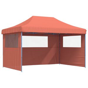 vidaXL Party-Zelt Terrakotta 292 x 440 x 315 cm Oxford-Stoff