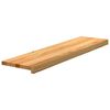 vidaXL Treppenstufen 8 Stk. Hellbraun 100x30x2 cm Massivholz Eiche