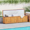 vidaXL Gartenbox 200x50x55 cm Massivholz Teak