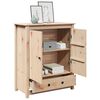 vidaXL Highboard 83x41,5x100 cm Massivholz Kiefer