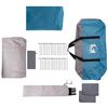 vidaXL Zelte mit Dach Blau 721 x 335 x 212 cm Polyester