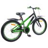 vidaXL Kinderfahrrad 22 Zoll f&uuml;r 7-12 Jahre alt Blau Schwarz