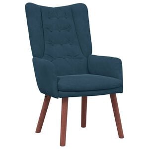 vidaXL Sessel Blau 63 x 67 x 94 cm Samt