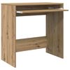 vidaXL Tisch Eiche handwerklich 77,5 x 43 x 79 cm Holzwerkstoff