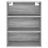 vidaXL H&auml;ngeschrank Grau Sonoma 69,5x32,5x90 cm