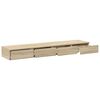 vidaXL Bettschubladen Sonoma-Eiche 150 x 36,5 x 16,5 cm Holzwerkstoff