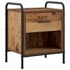 vidaXL Nachttisch Altholz 40 x 30 x 50 cm Holzwerkstoff