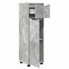 vidaXL Badezimmerschrank Beton Grau 30,5 x 30 x 101 cm Holzwerkstoff