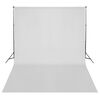 vidaXL Fotostudio-Set mit Leuchten, Hintergrund und Reflektor