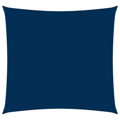vidaXL Sonnensegel Oxford-Gewebe Quadratisch 2,5x2,5 m Blau