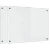 vidaXL Küchenrückwand Transparent 70 x 50 cm Gehärtetes Glas