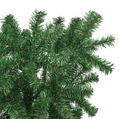 vidaXL Künstlicher Weihnachtsbaum mit Ständer Umgekehrt Grün 150 cm