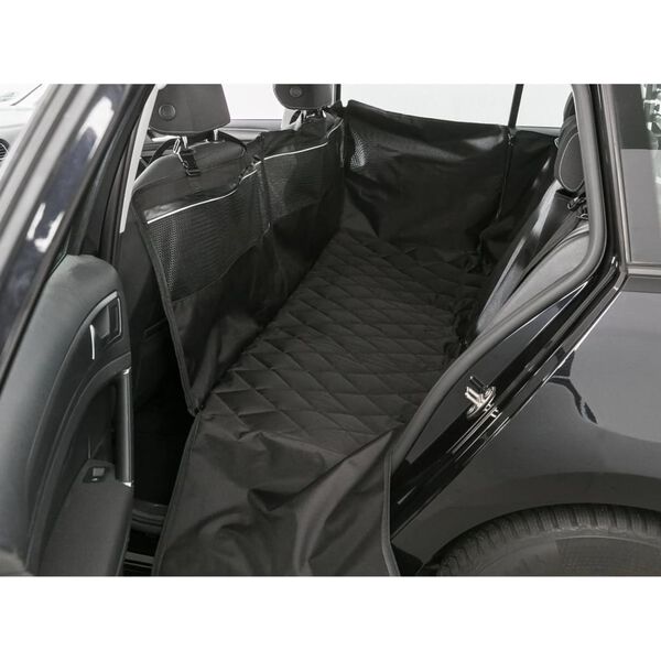 TRIXIE Auto-R&uuml;cksitzbezug f&uuml;r Hunde 155x130 cm Teilbar Schwarz