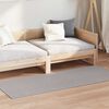 vidaXL Bereichsteppiche LUGO Creme und Taupe 200 x 80 cm Polyester
