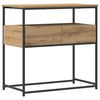 vidaXL Konsolentisch Artisan-Eiche 75 x 40 x 75 cm Holzwerkstoff
