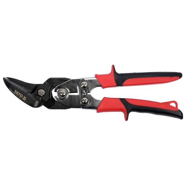 YATO Ideal-Blechschere Links 260 mm Rot