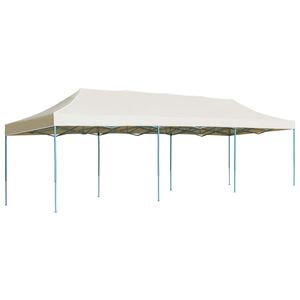 vidaXL Faltzelt Pop-Up Partyzelt 3 x 9 m Creme